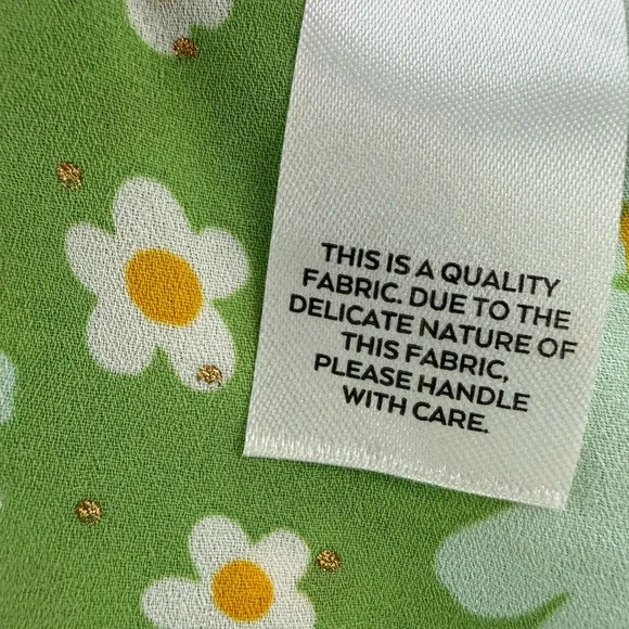 Lulus Retro Romantic Green Daisy Print Halter Crop Top & Mini Skirt Set - Picture 14 of 15